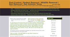 Desktop Screenshot of abolishpestwildlifecontrol.com